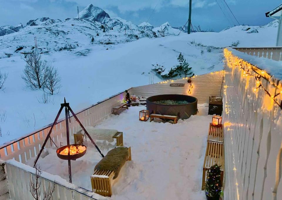 Sundet Lofoten Holiday House Villa Sund  Exteriör bild