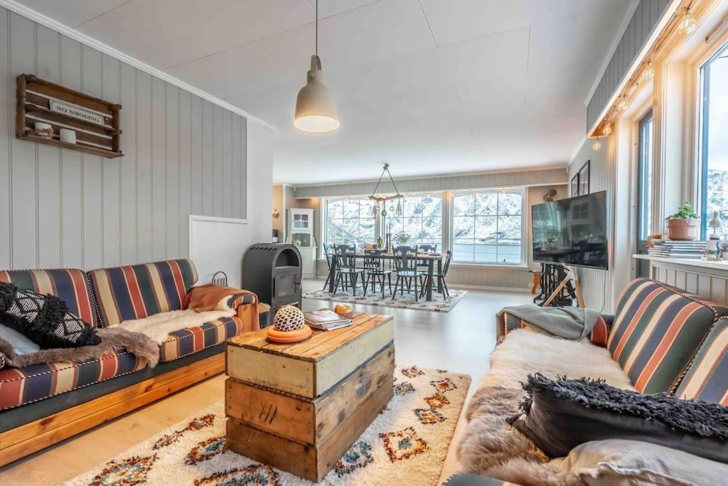 Sundet Lofoten Holiday House Villa Sund  Exteriör bild